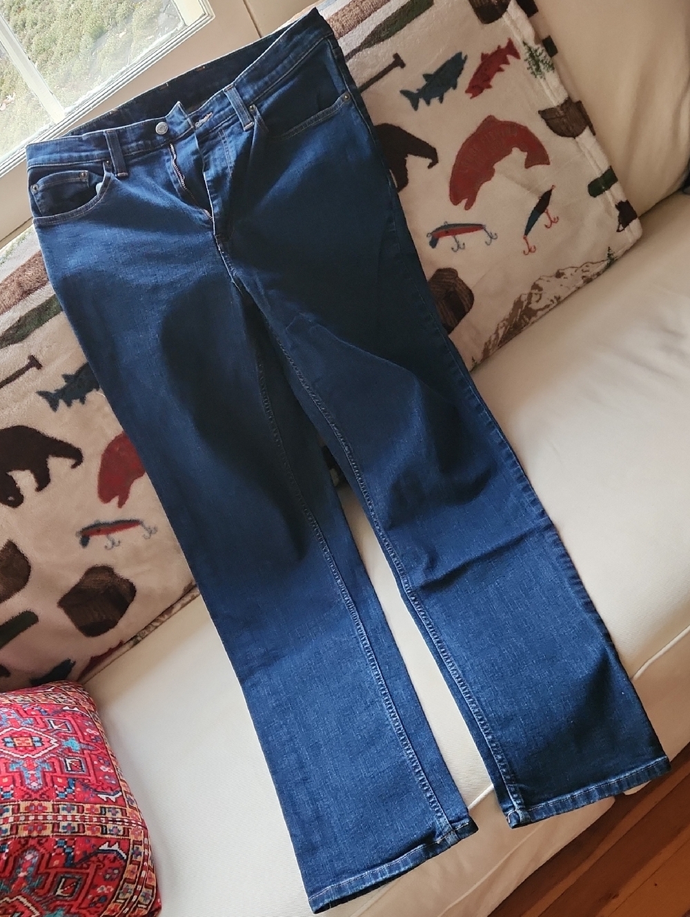 L.L. Bean 1912 Men's Jeans 33×34 - Picture 2 of 6